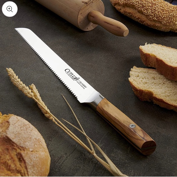 Cutluxe Bread Knife – 10" Serrated Edge Knife for Homemade Bread - Picture 4 of 8